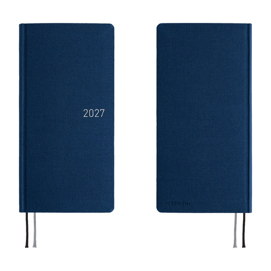 Hobonichi 2027 Weeks MEGA - Colors: Midnight Blue