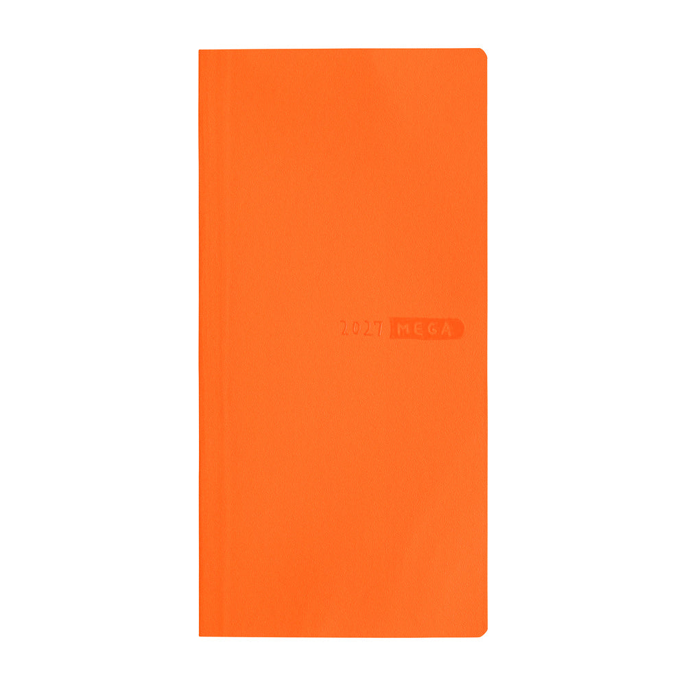 Hobonichi 2027 Weeks MEGA - Sneaker: Mandarin Orange