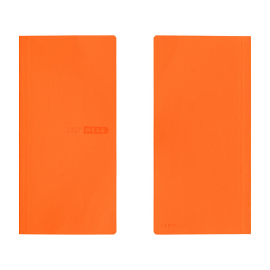 Hobonichi 2027 Weeks MEGA - Sneaker: Mandarin Orange
