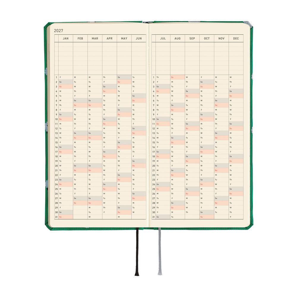 Hobonichi 2027 Weeks MEGA - Bow & Tie: Sheep Sheep Sheep