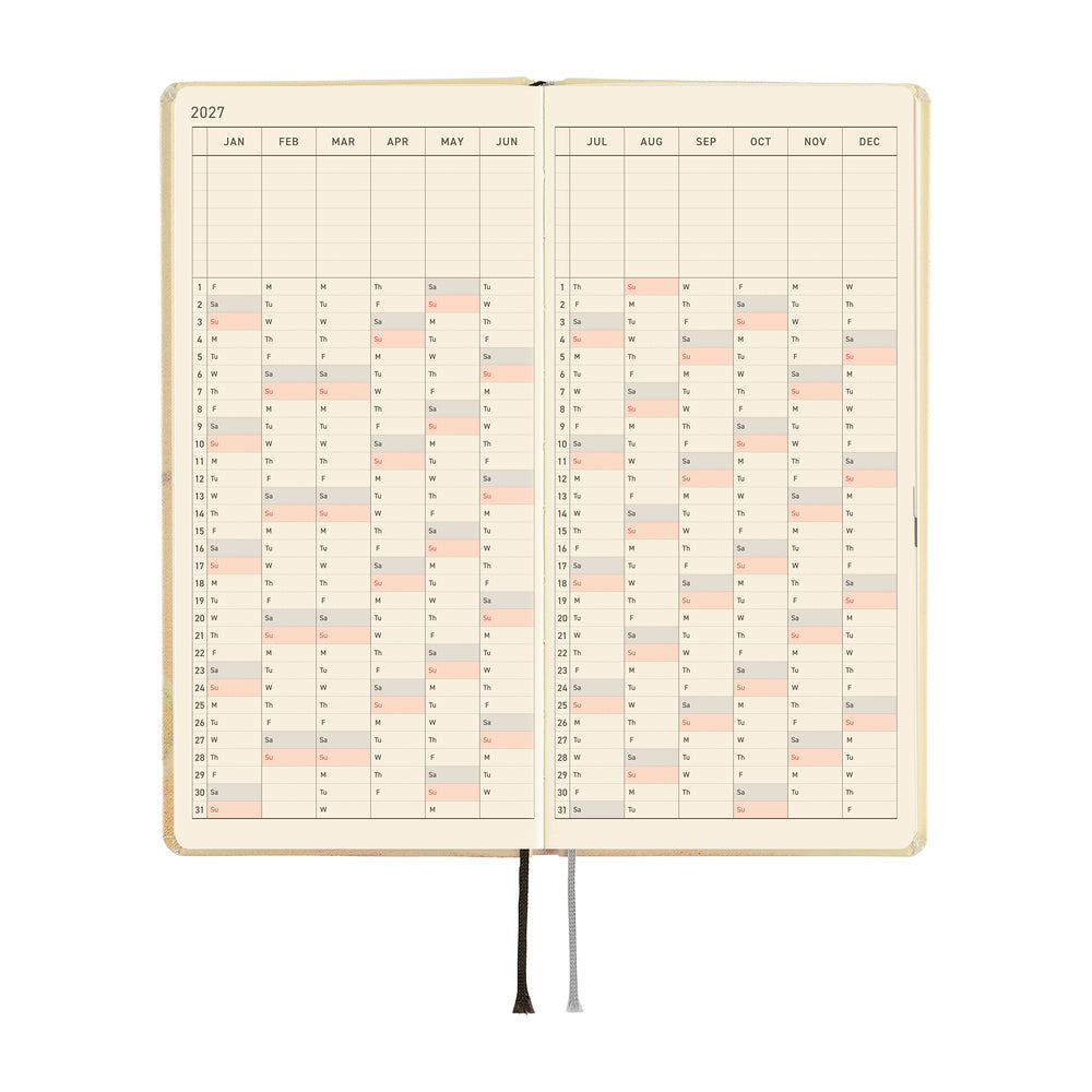 Hobonichi 2027 Weeks - Akiko Miyakoshi: Once, in Spring