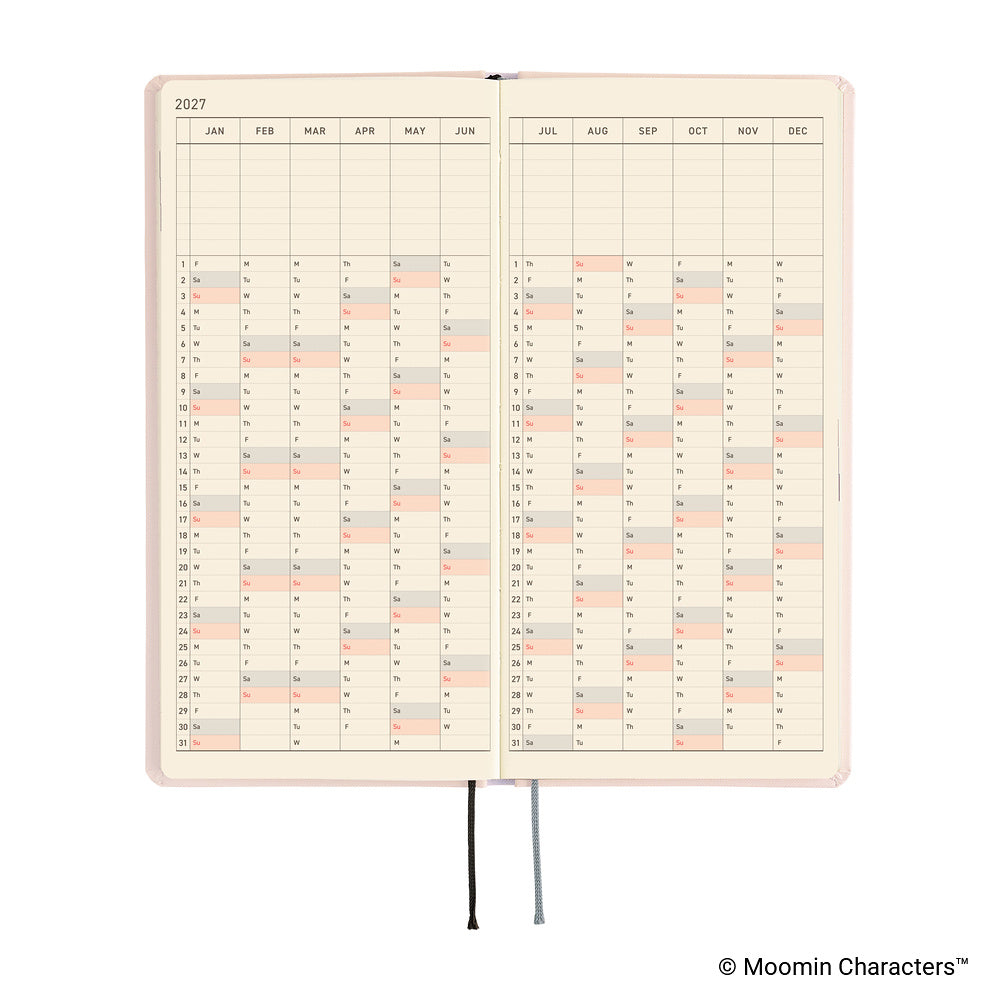 Hobonichi 2027 Weeks - Moomin: At the Table