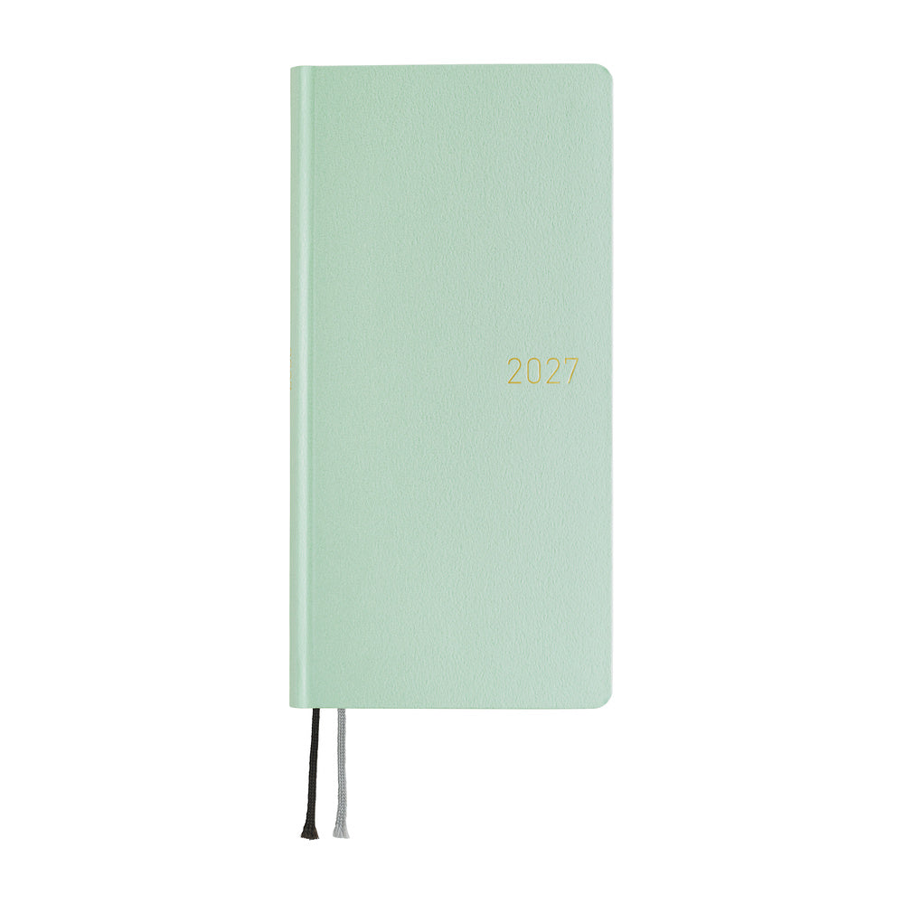Hobonichi 2027 Weeks - Paper Series: Frosty Jade