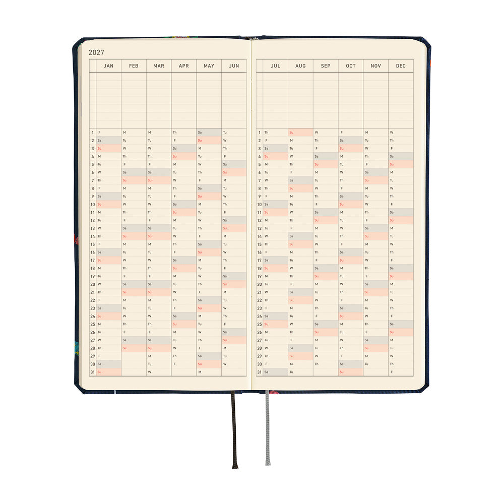 Hobonichi 2027 Weeks - Bow & Tie: Candy Dream