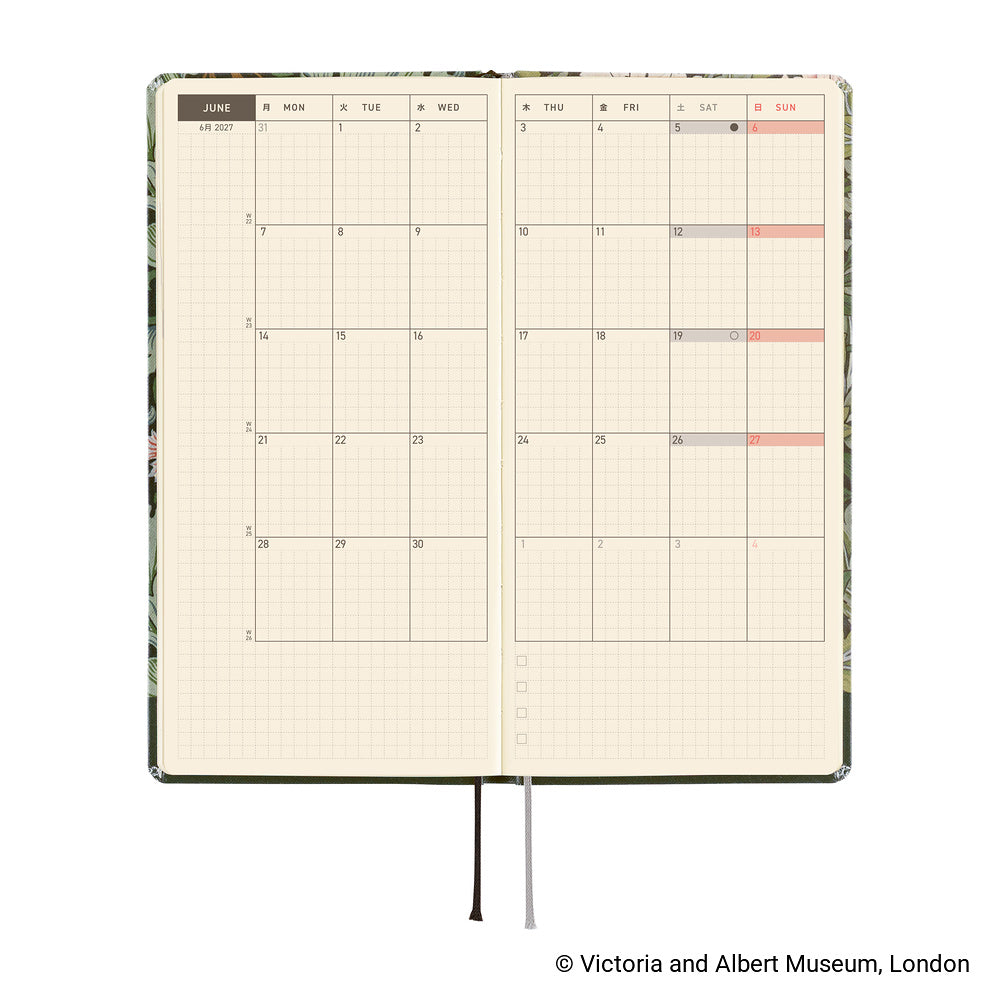 Hobonichi 2027 Weeks - V&A Series: Leicester