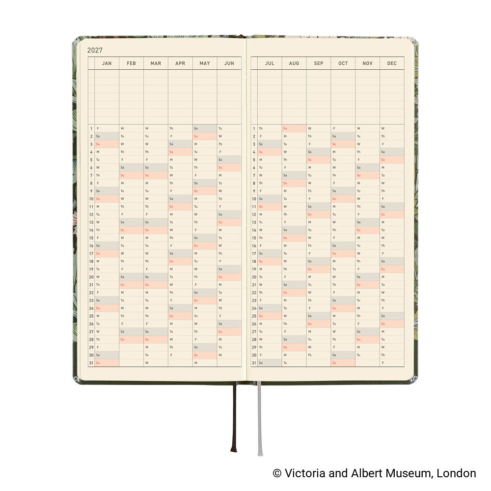 Hobonichi 2027 Weeks - V&A Series: Leicester