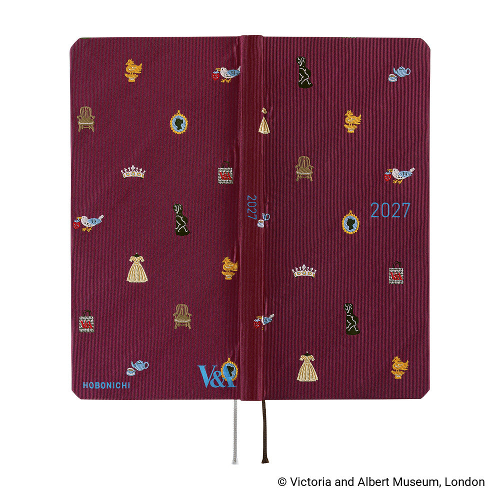 Hobonichi 2027 Weeks - V&A Series: Welcome to the V&A