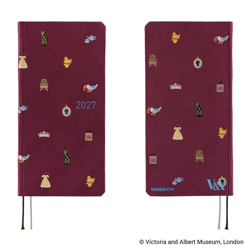 Hobonichi 2027 Weeks - V&A Series: Welcome to the V&A