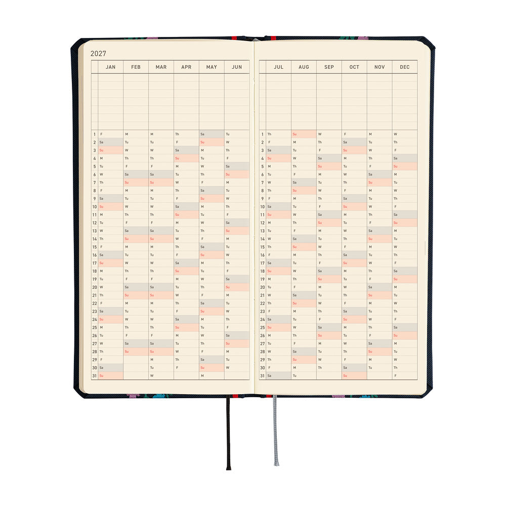Hobonichi 2027 Weeks - Yoshie Watanabe: Petit Bloom