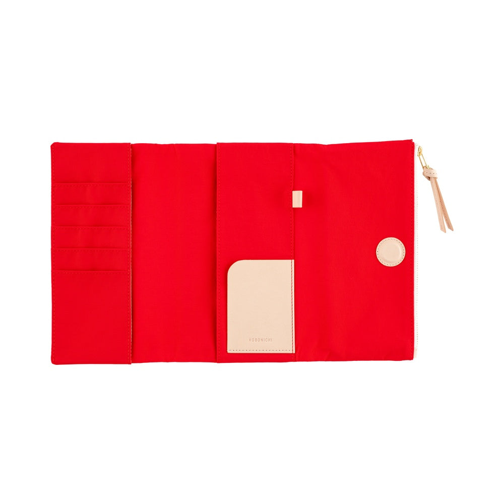 Hobonichi Weeks Cover - Tragen: Red