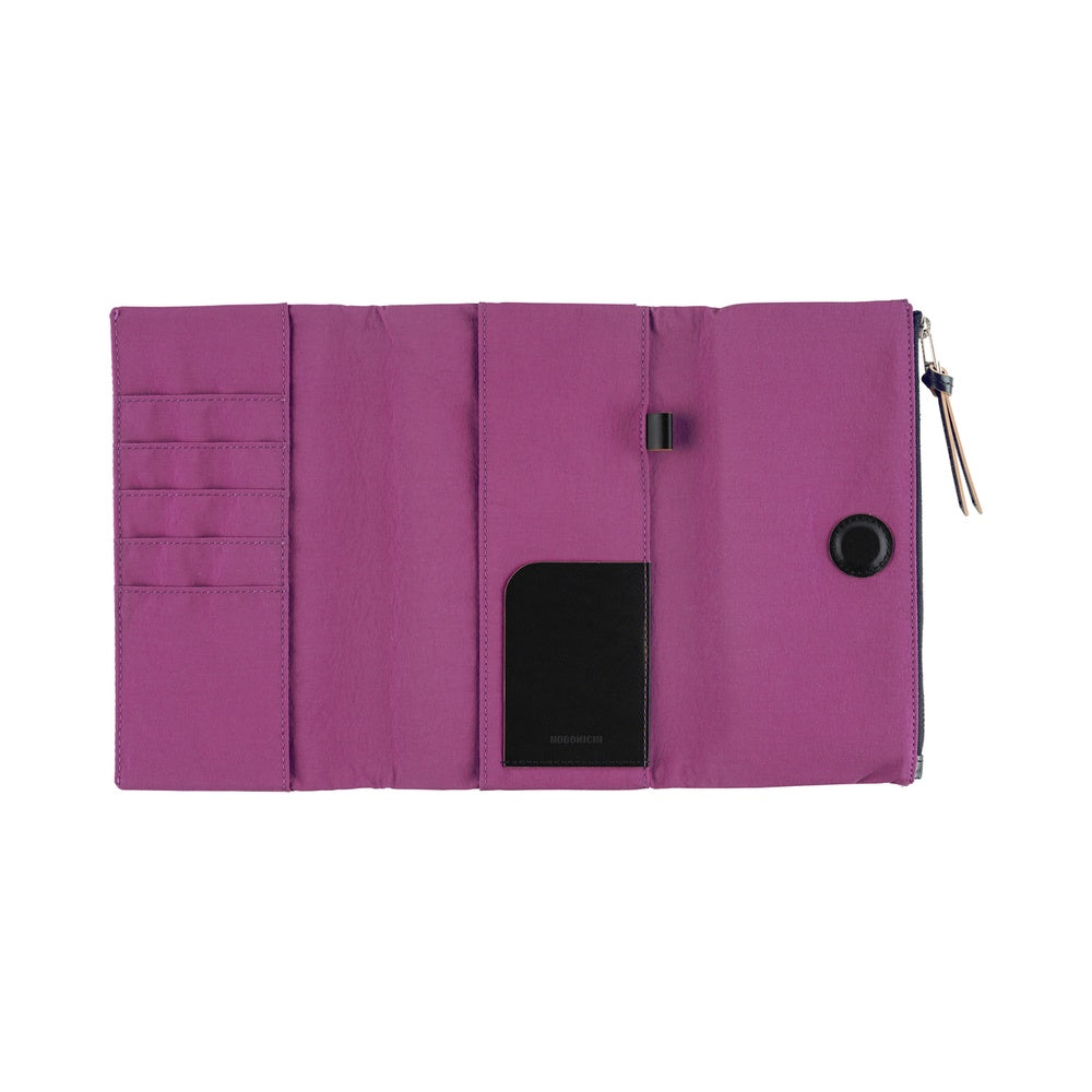 Hobonichi Weeks Cover - Tragen: Purple