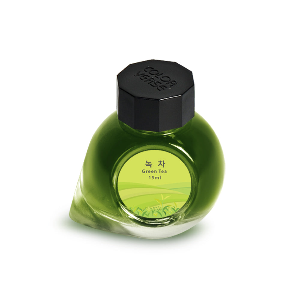Colorverse Green Tea (15ml) Bottled Ink (Korea Special Ink)