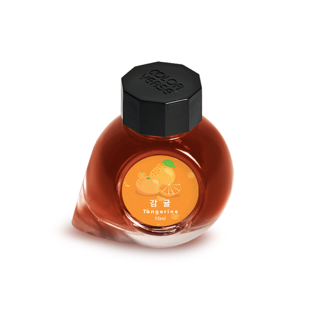Colorverse Tangerine (15ml) Bottled Ink (Korea Special Ink)
