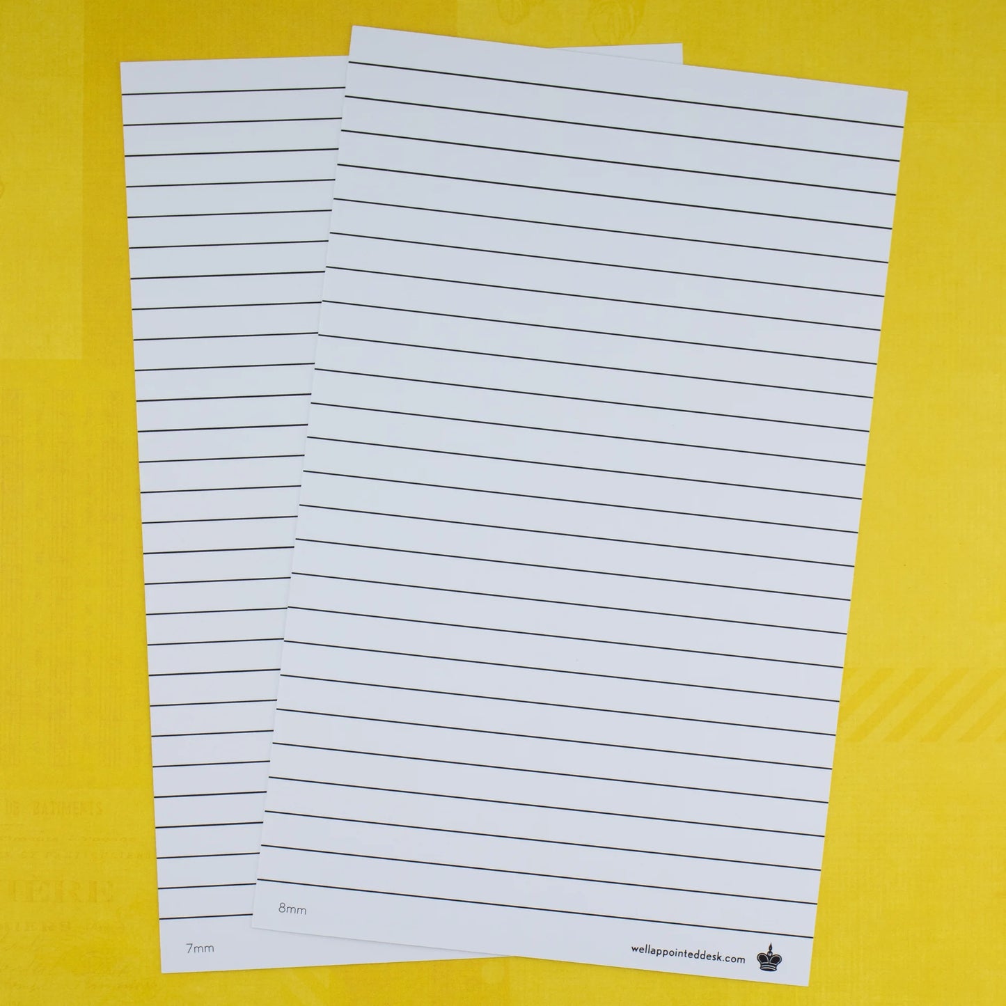 Well Appointed Desk Writing Guide Sheet Kit (4 Designs, 2 Sheets)