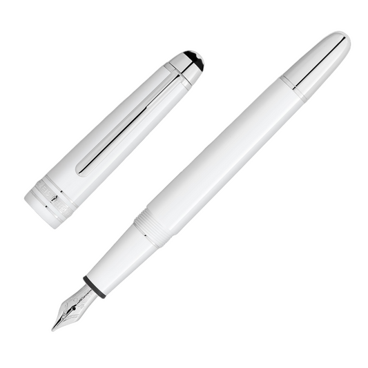 Montblanc 145 Meisterstück Fountain Pen - White (Classique)