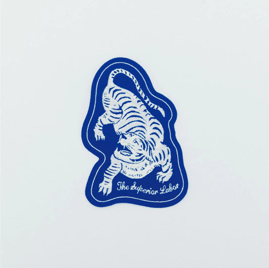 The Superior Labor Tiger Patch - Blue
