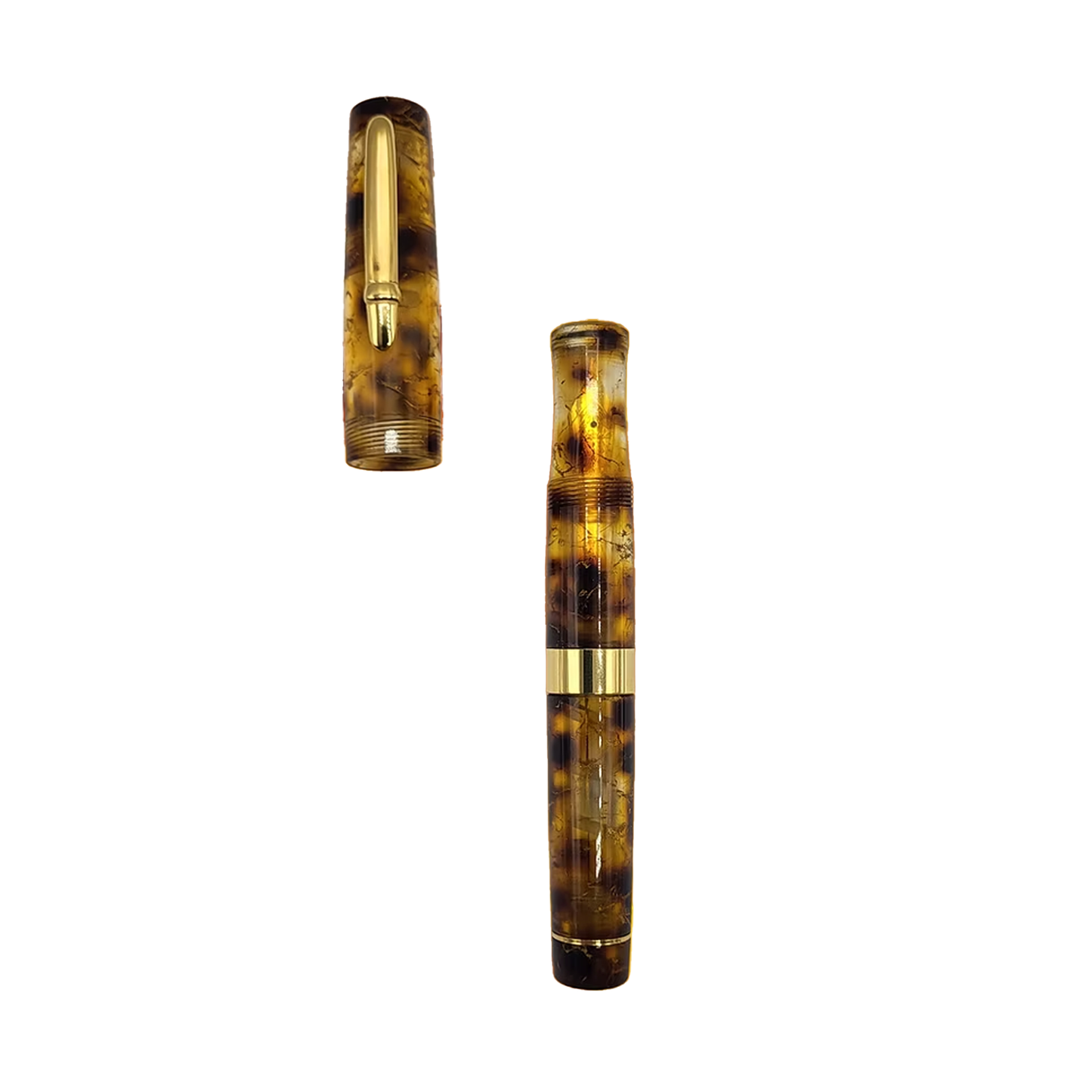 Stipula Novecento Muzzle Loading Fountain Pen - Wild Honey