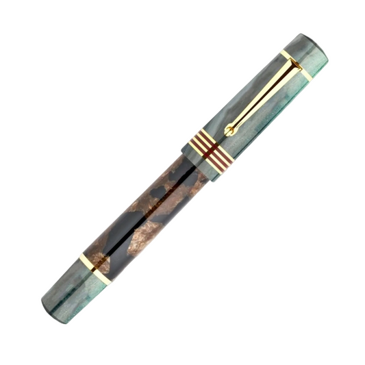 Delta Four Rings Collection 14K Fountain Pen - Dolomiti Winter Stone (Limited Edition)
