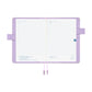 Hobonichi 2026 A5 Cousin Techo Book & Cover Set - Honey Lilac (English)