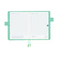 Hobonichi 2026 A5 Cousin Techo Book & Cover Set - Chamomile Mint (English)