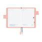 Hobonichi 2026 A6 Techo Book & Cover Set - Candy Stripper: Random Dog & Cat (Pink) (English)