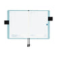 Hobonichi 2026 A5 Cousin Techo Book & Cover Set - Black x Clear Blue (English)