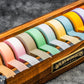 Galen Leather Wooden Multi Washi Tape Dispenser - Walnut