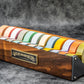 Galen Leather Wooden Multi Washi Tape Dispenser - Walnut