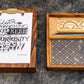 Galen Leather Wooden Sketchbox - Walnut