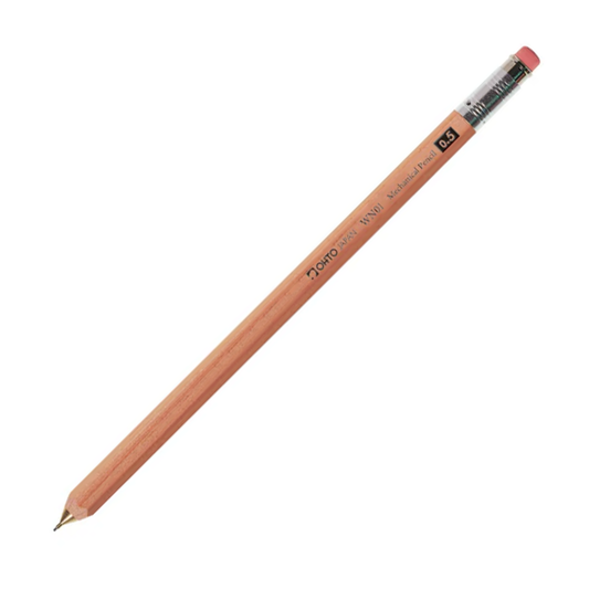 Ohto WN01 Wooden Mechanical Pencil - Natural (.5mm)