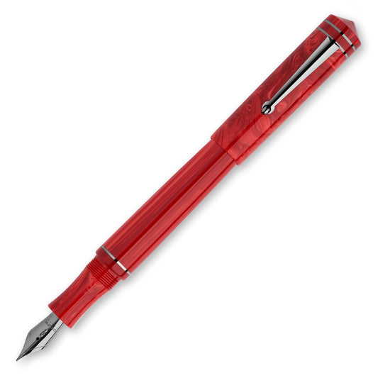 Delta Write Balance Fountain Pen - Red