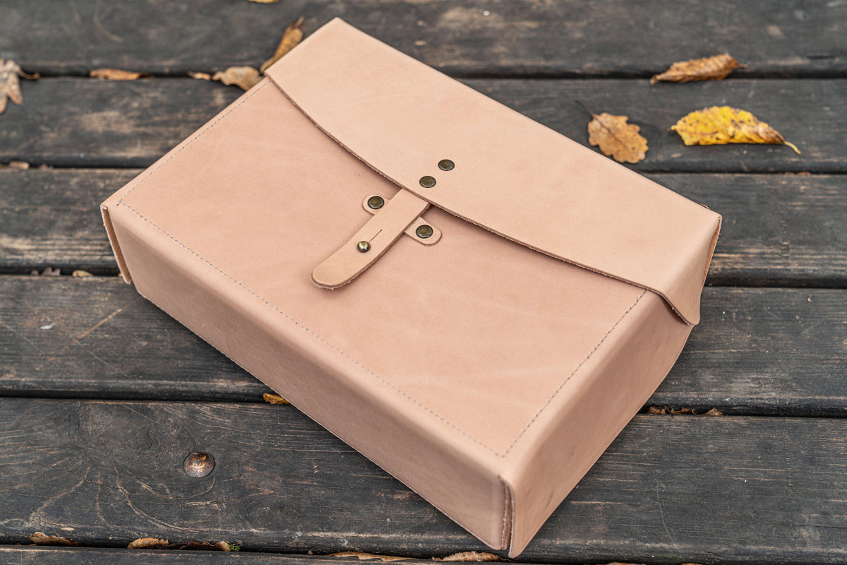 Galen Leather Writer's Medic Bag - Undyed