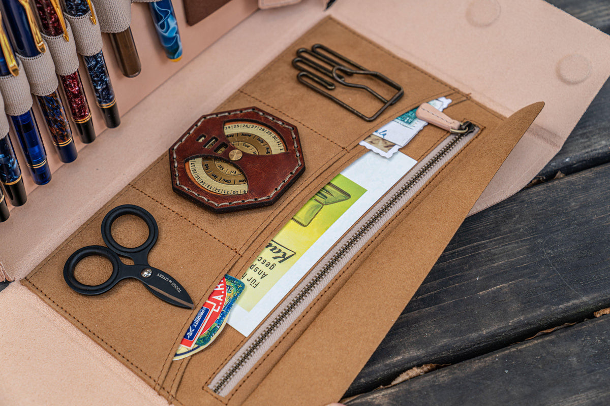 Galen Leather Writer's Medic Bag - Undyed