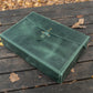Galen Leather Writer's Medic Bag XLarge - Crazy Horse Forest Green