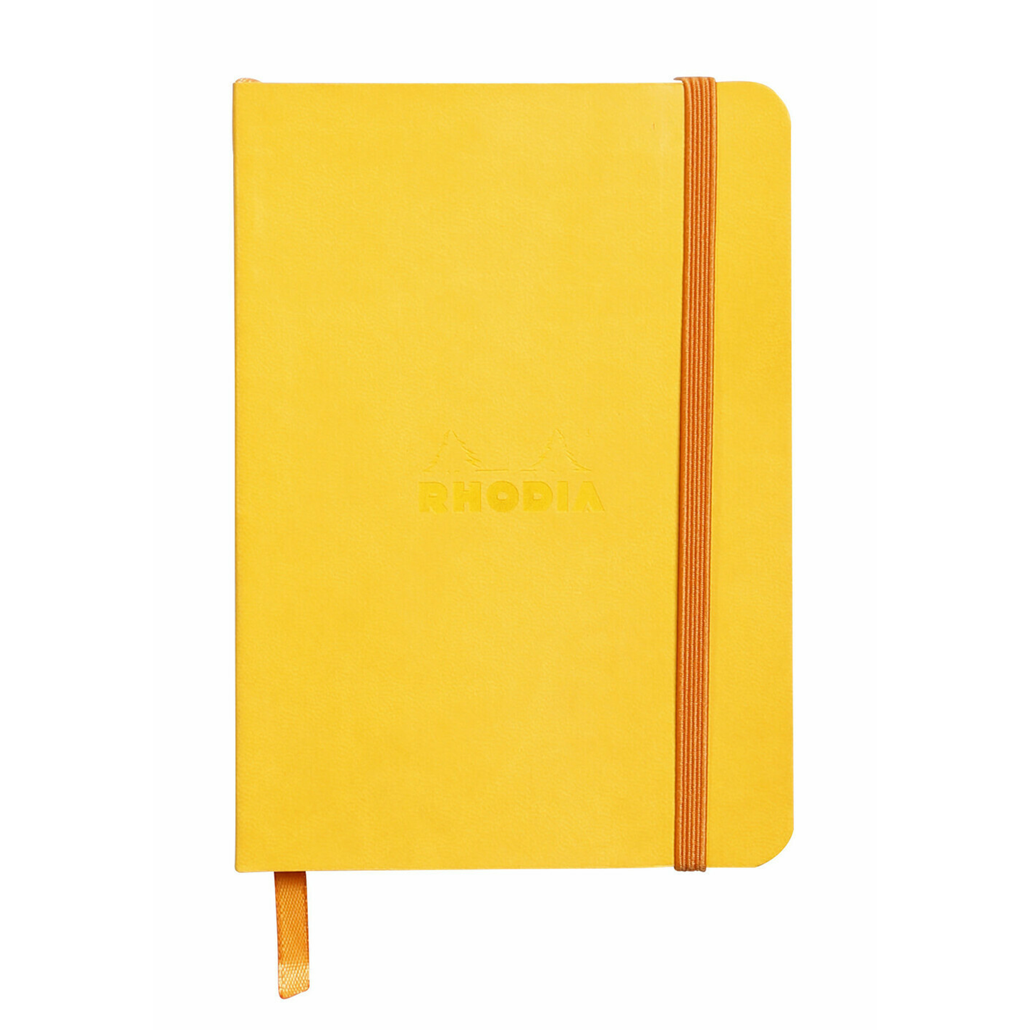 Rhodia Rhodiarama A6 Soft Webnotebook - Yellow (Dot Grid)