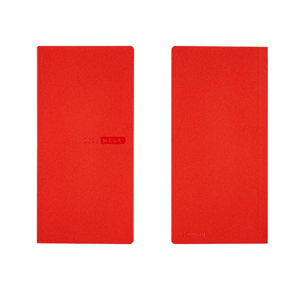Hobonichi 2026 Weeks MEGA - Sneaker: Tomato Red