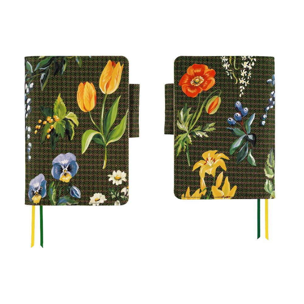 Hobonichi 2026 A6 Techo Book & Cover Set - Tolight: Garden of Botany (