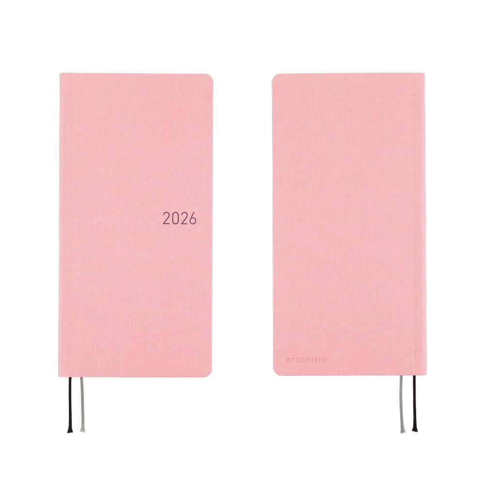 Hobonichi 2026 Weeks MEGA - Strawberry Milk