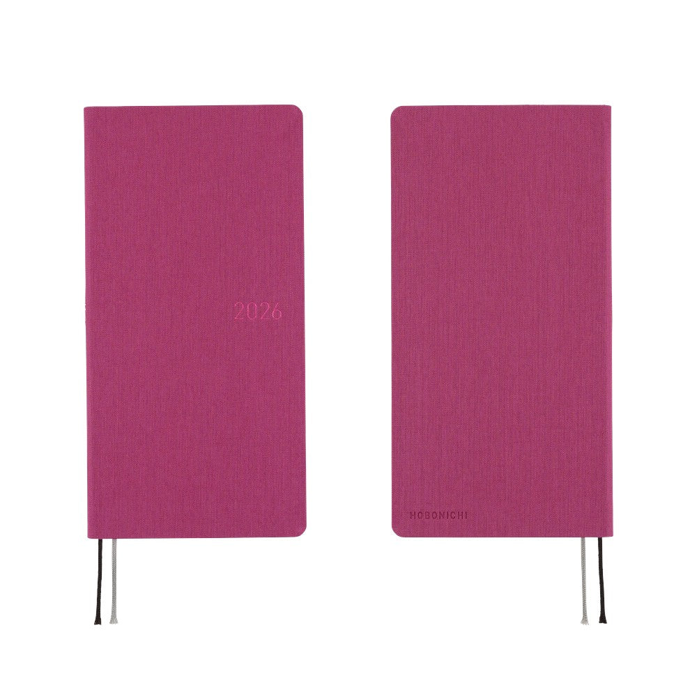 Hobonichi 2026 Weeks MEGA - Peony Purple