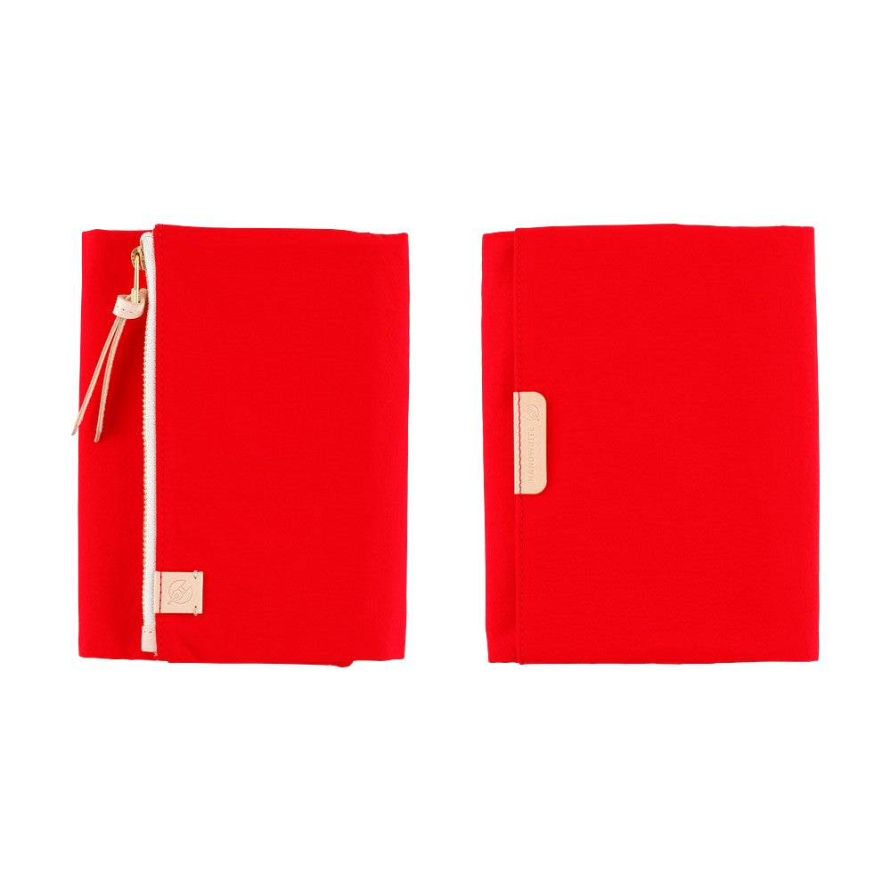 Hobonichi A6 Techo Cover Only - Tragen: Red