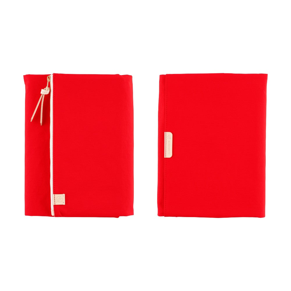Hobonichi A5 Cousin Cover Only - Tragen: Red