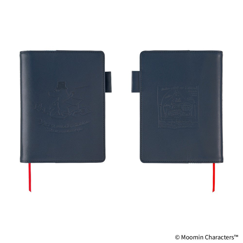 Hobonichi A6 Techo 5-Year Leather Cover Only - Moomin: Written Memories