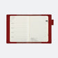 Hobonichi A5 Cousin 5-Year Leather Cover Only - Red