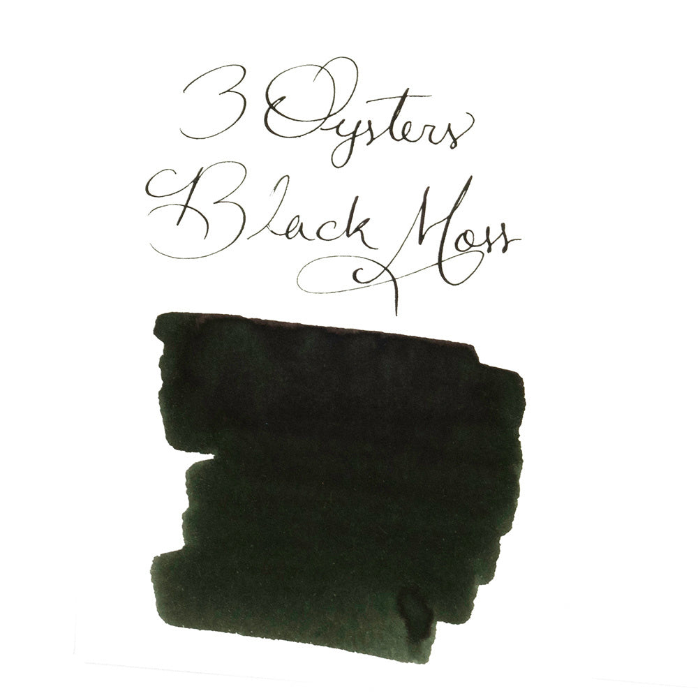 3 Oysters Black Moss (38ml) Bottled Ink (Delicious)