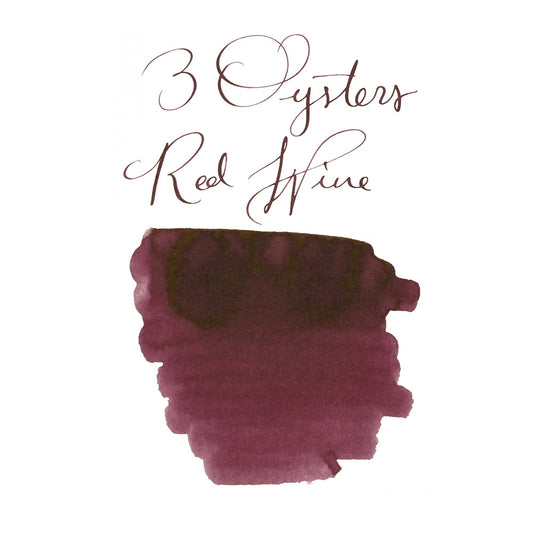 3 Oysters Red Wine (38ml) Bottled Ink (Delicious)