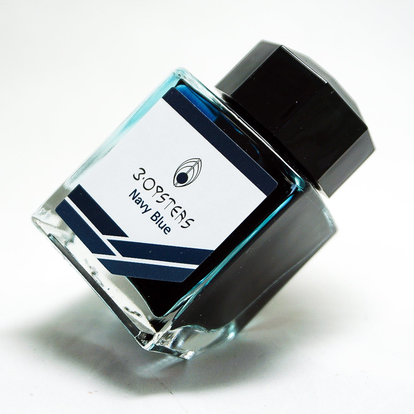 3 Oysters Navy Blue (38ml) Bottled Ink (Delicious)