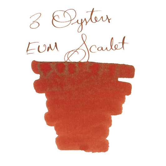 3 Oysters Scarlet (18ml) Bottled Ink (Hun Min Jeong Eum)