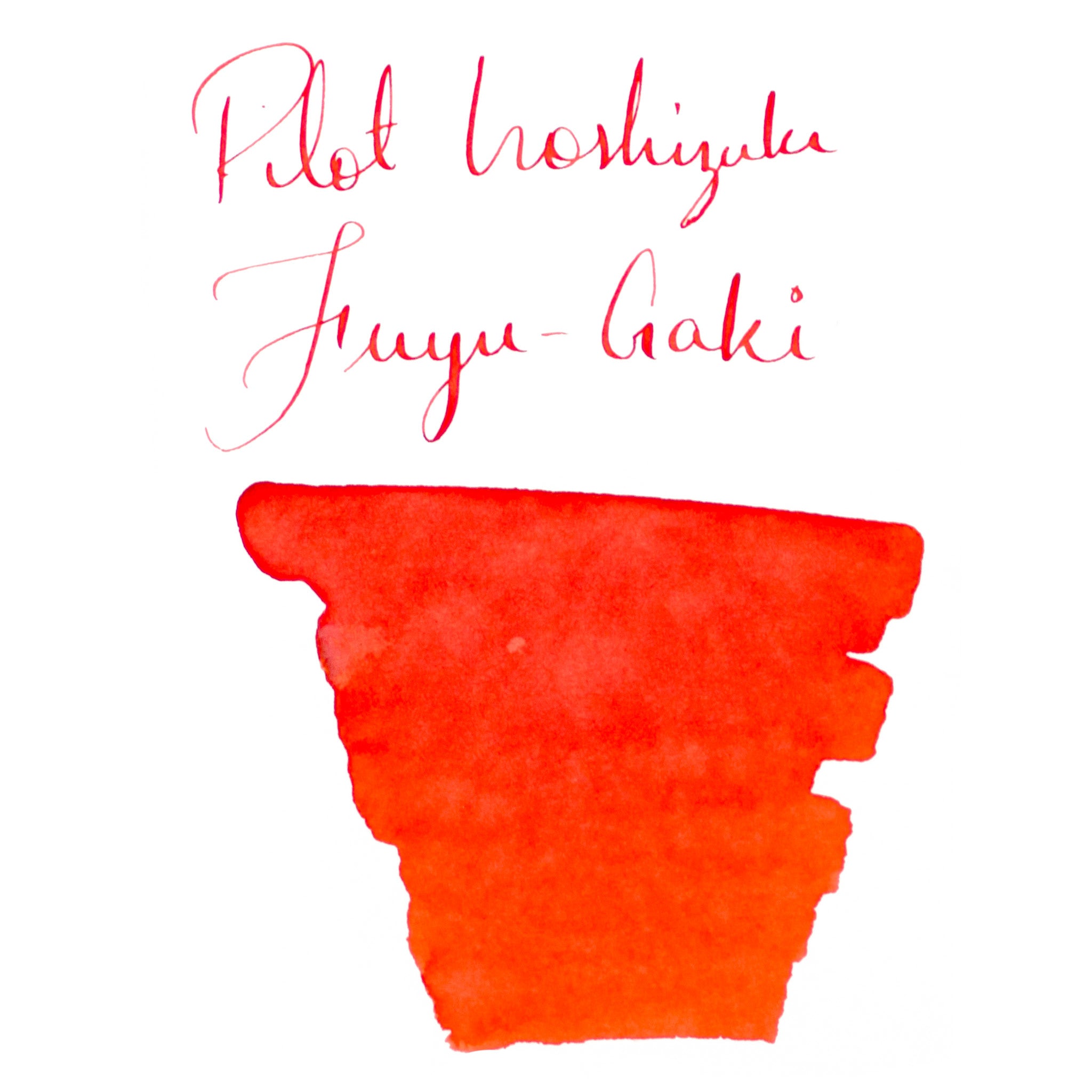Flacon d'encre Pilot Iroshizuku 50ml Orange Fuyu-Gaki Réf_INK-50-FG Flacon d'encre Pilot Iroshizuku 50ml Orange Fuyu-Gaki Réf_INK-50-FG