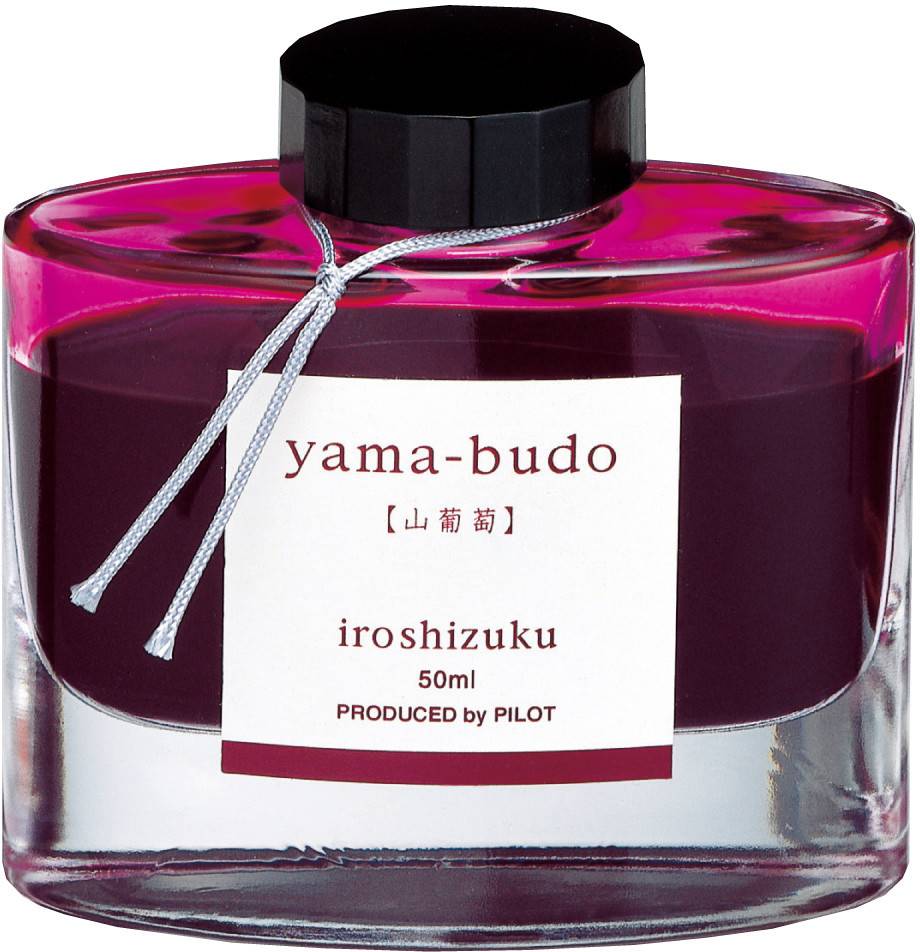 Pilot Iroshizuku Bottled Ink - Yama-Budo Crimson Glory Vine (50ml)