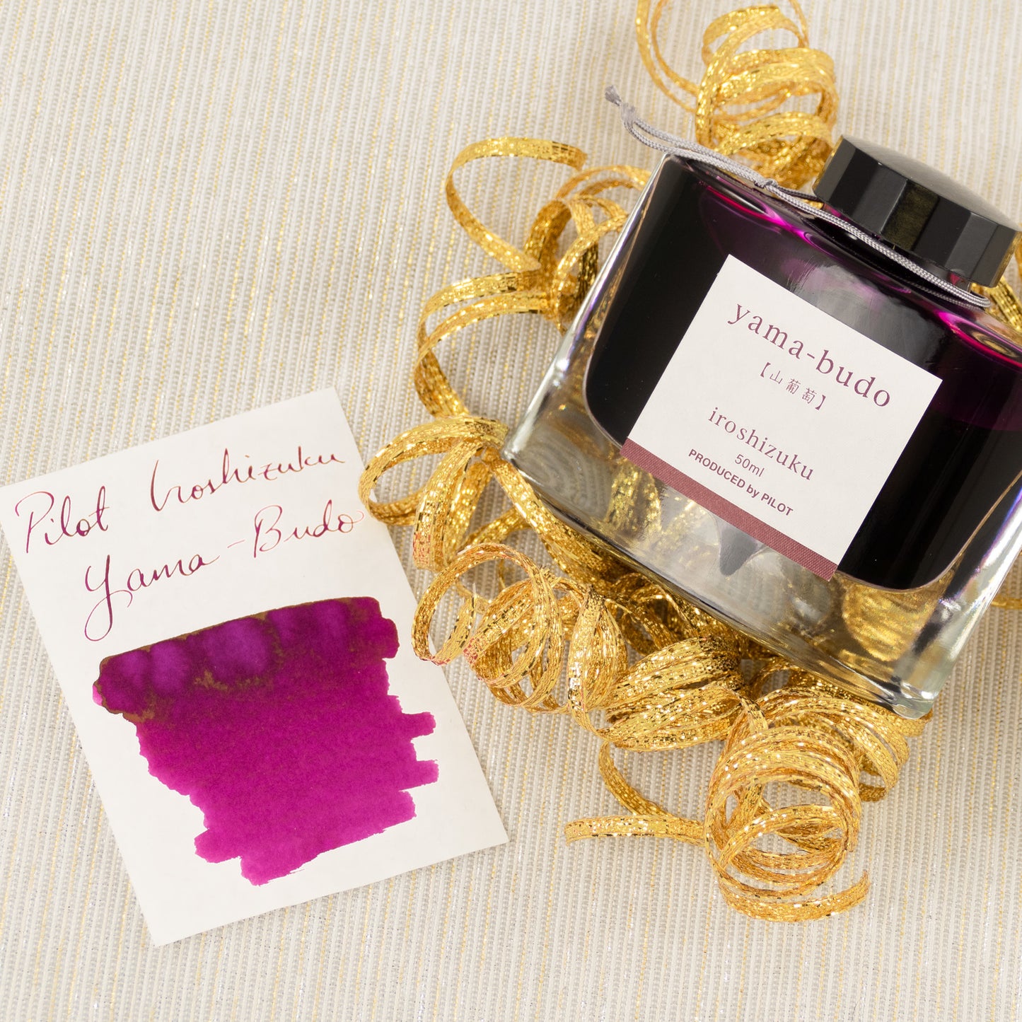 Pilot Iroshizuku Bottled Ink - Yama-Budo Crimson Glory Vine (50ml)